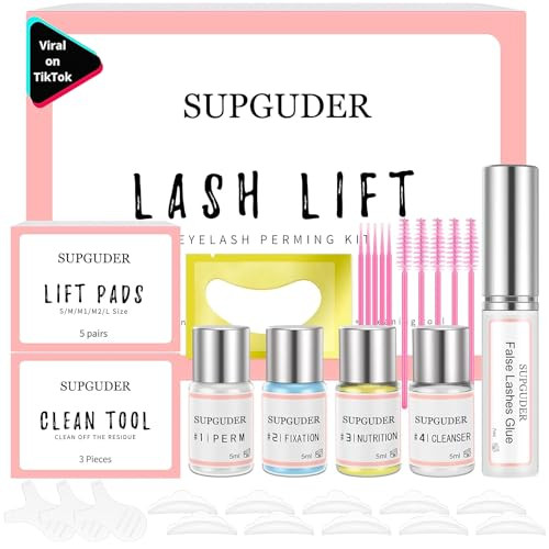 2026 Lash Lift kit Eyelash perm kitSUPGUDER Professional Eyelash Curling Lash Extension SetLash Lifting Tools Suitable f