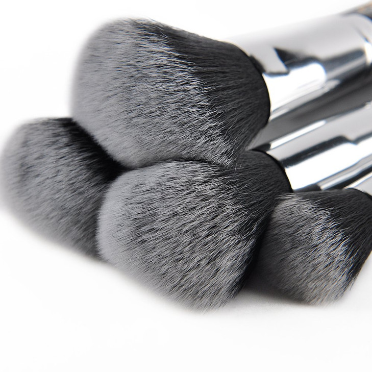 MSQ Makeup Brushes Set 29pcs Professional Cosmetics Brushes with Belt Waist Makeup Bag Foundation Powder Creams Liquids