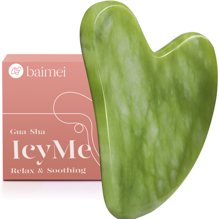 BAIMEI IcyMe Gua Sha Facial Tools Face Massager for Skin Care Relaxation and Reduce Wrinkles Puffiness Skin Care Tools S
