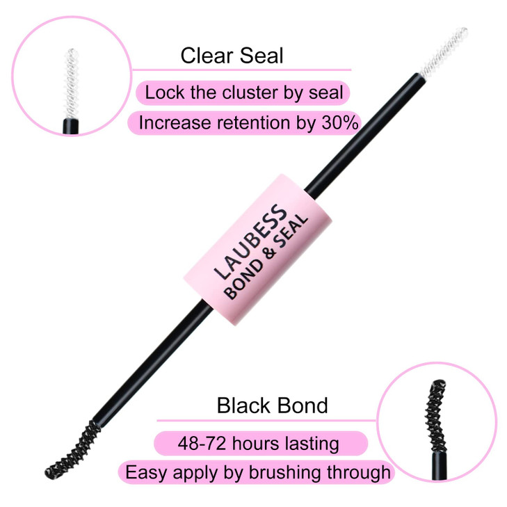 Lash Bond and Seal Mascara for Long Lasting Waterproof Eyelash Extensions 5ml5ml