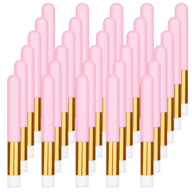 30PCS Lash Shampoo Brushes Nose Pore Deep Cleaning Tool Peel off Blackhead Remover Eyelash Extensions Cleanser Nose Wash