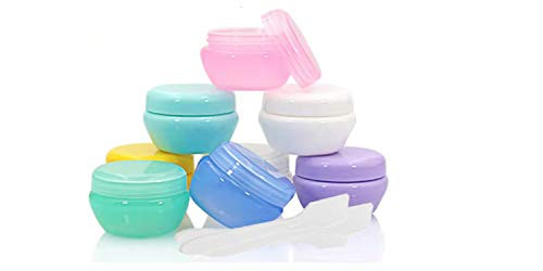 HINNASWA Travel Containers For Toiletry Lotion Travel Accessories Bottles for Cosmetic Makeup Body Hand Cream Toiletries