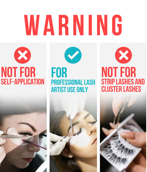 STACY LASH Volume Eyelash Extension Glue 017floz5ml34 Sec Drying TimeRetention 6 WeeksBlack AdhesiveProfessional Supplie
