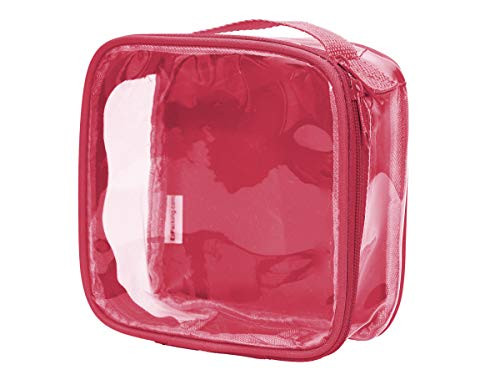 EzPacking Clear TSA Approved 311 Travel Toiletry Bag for Carry OnQuart Size Transparent Liquids Pouch for Airport Securi