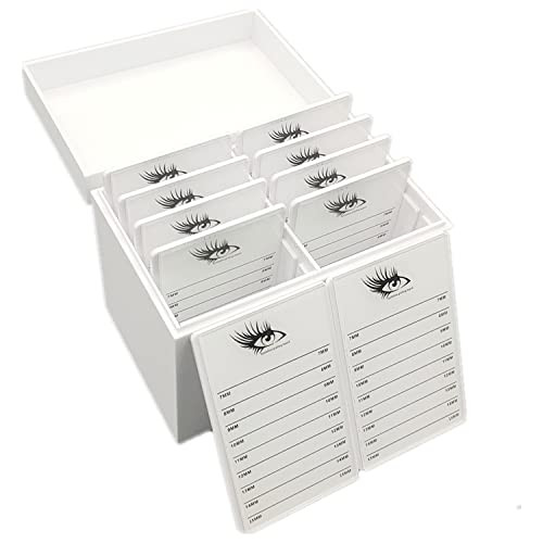 May healthbeauty 10 Layers Acrylic Eyelash Storage Box Makeup Organizer False Eyelashes Glue Pallet Holder Grafting Exte