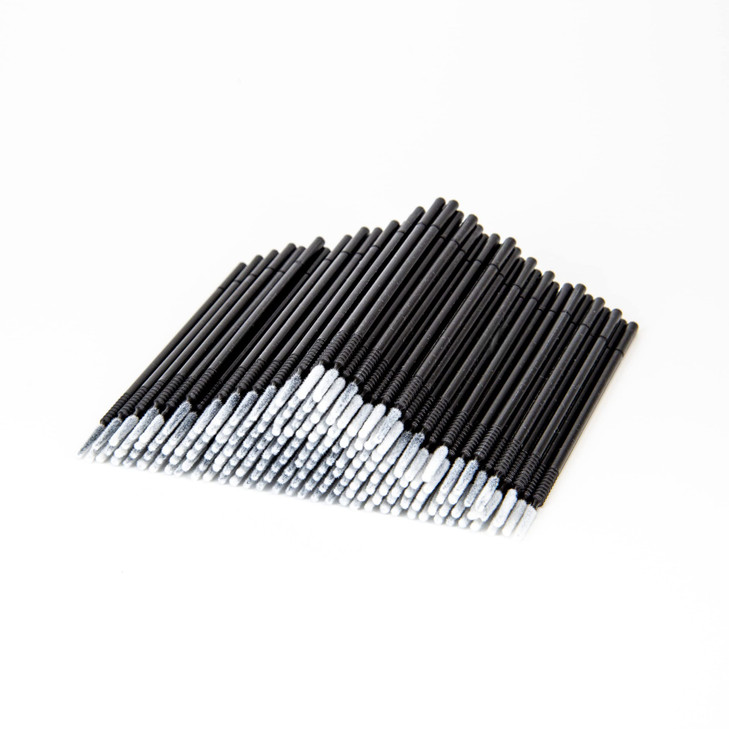 iLaesh 400pcs Disposble Micro Applicators Brushes for Eyelash Extension Cotton Swabs Makeup Oral and Personal Care Mini