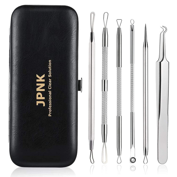 JPNK Blackhead Remover Comedone Extractor Acne Removal Kit