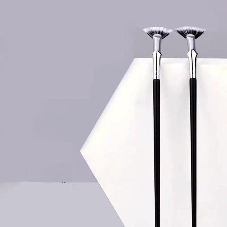TEONEI Fan Mascara Brushes Eyelash Eyebrow Brushes Makeup Brushes Eye Lashes Makeup Tools Eyelash Brush Eyebrow Brush Ey