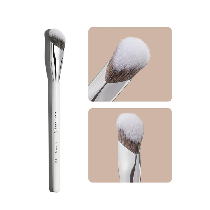 Albeaut Concealer Brush Angled Under Eye Makeup Small Foundation Precision Face Blending Brush 193 concealer brush