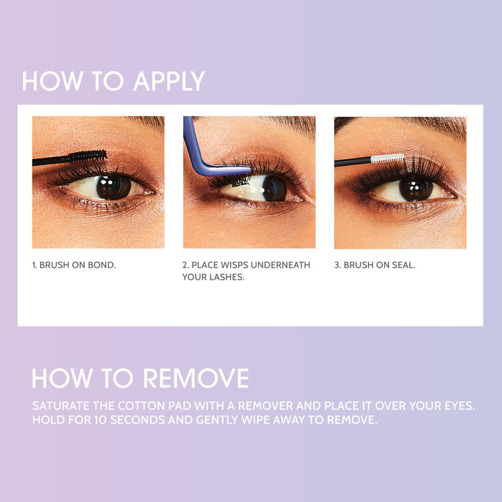 KISS Falscara DIY Eyelash Extension Bond Seal Infused with Biotin Vitamin E Strong Gentle Comfortable Lash Adhesive for