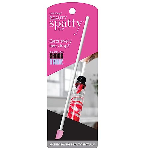 Spatty Daddy Lip Gloss Tiny Beauty Spatula 6 Inch Pink Shark Tank Lip Gloss Spatula Mini Makeup Tool Stocking Stuffers G