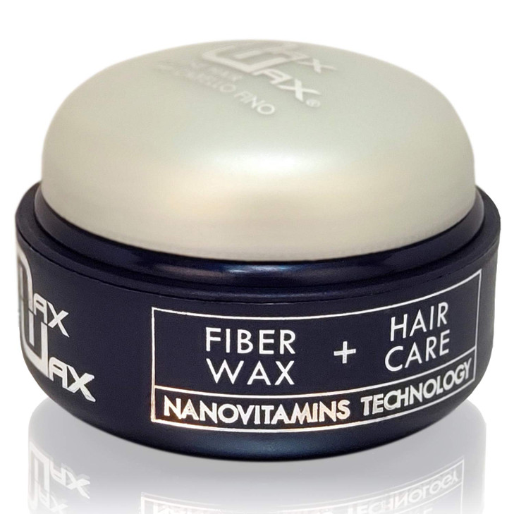 MaxWax Natural Hair Fiber Wax With Hair Care Treatment Natural Ingredients Nanovitamins and Essential Oils Paraben Free