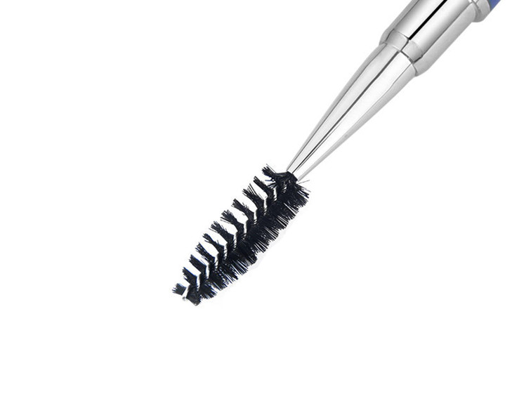 JOSALINAS 2PCS Mascara Brushes Eyebrow Eyelash Brushes Mascara Wands Applicators Eye Brushes Portable Cosmetic Brushes w