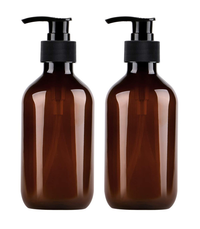 Plastic Soap Dispenser Yebeauty Pump Bottle 10oz300ml Empty Refillable Lotion Pump Dispenser Shampoo Bottles Containers