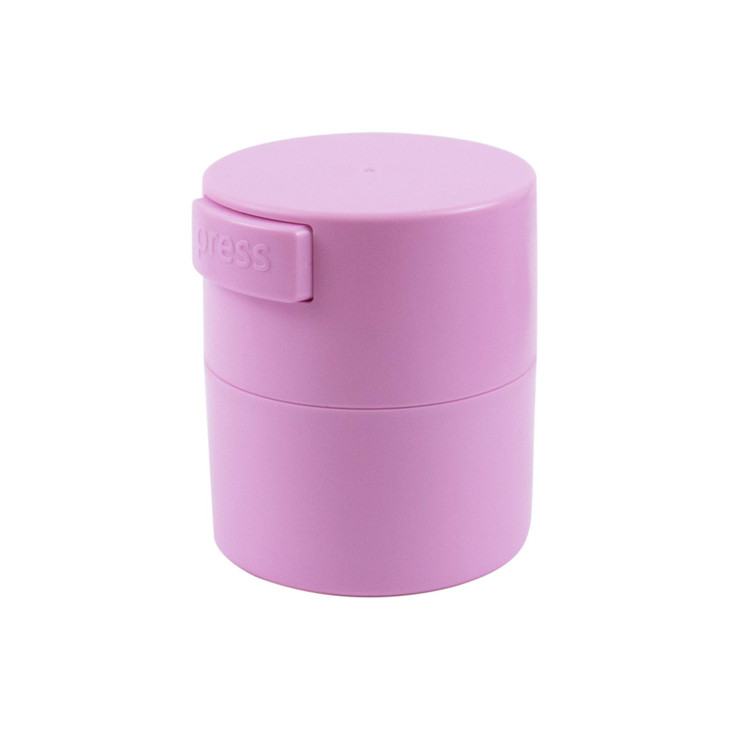 AUEAR Eyelash Glue Storage Tank Lash Extension Organizers Activated Carbon Sealed Jar Leak Proof Container Cylinder Pink