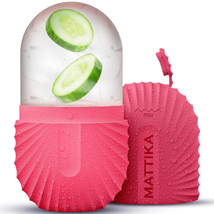 Ice Roller for Face Eyes Facial Ice Roller for Under Eye Puffiness Reusable Silicone Ice Face Roller Massager for Skin T