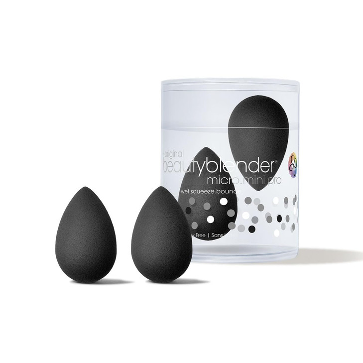 Beautyblender Micro Mini Pro Black Beauty Blender Makeup Sponges SuperSoft Foam Easily Blends Concealers Highlighters Ma