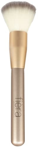Fira Finishing Powder Brush Custom Facial Brush for Loose Powder Quick Easy Application Lightweight Easy to Clean Pairs