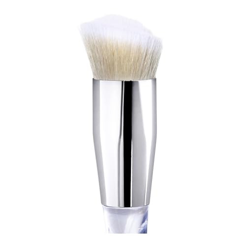 elf Precision Swirl Foundation Brush Blends Liquid Foundation Smoothly Onto Skin Triangular Handle For Ultimate Control