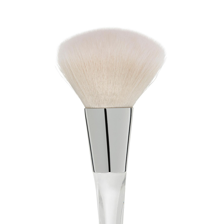 elf Precision Powder Brush Large Shaped Makeup Brush For Pressed Loose Powder Bronzer Highlighter Blush Vegan CrueltyFre