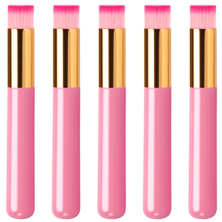 Dming 5 Pieces Lash Shampoo Brushes Eyelash Extension Cleansing Brush Peel Off Blackhead Remover Tool Nose Pore Deep Cle