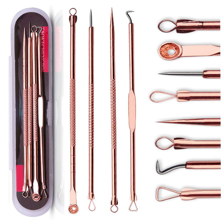ZTRHYOO Blackhead Remover Pimple Comedone Extractor Tool Best Acne Removal Kit Treatment for Blemish Whitehead Popping Z