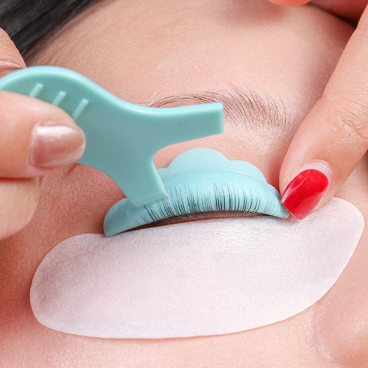 Eyelash Perming Curler Eyelash Lift Rods Lash Lift Pads Makeup Utensil Reusable Lash Lifting Shield Pads Supplies Silico