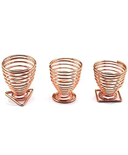 Makeup Sponge Blender Holders 3 Pcs Makeup Sponges Stand Beauty Sponge Holder Rose Gold Plated Sponge Support Drying Rac