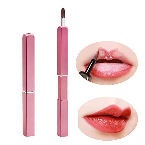 Exquisite Professional Lip Brush ApplicatorsRetractable Lipstick Brushes Lipstick Gloss Makeup Brush Tool For Women and