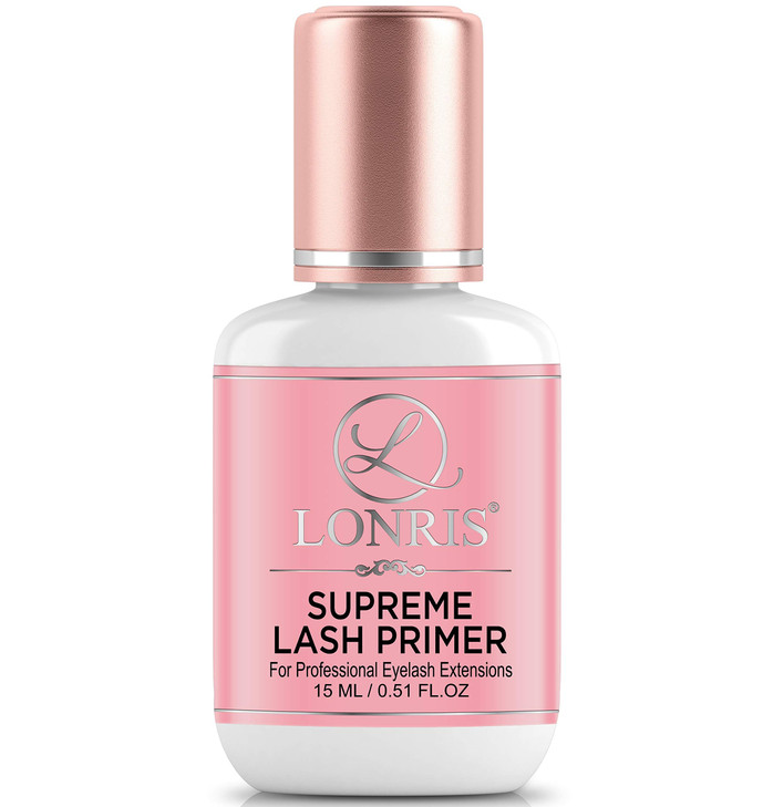 Eyelash Extension Primer 30 BETTER RETENTION Lonris Cleanser 15 mlProtein Oil RemoverIncrease Adhesive Bonding PowerPret