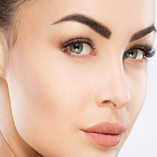 DAODER False Eyelashes Lashes Natural Look Thick Short 3D Faux Mink Lashes Strip 10mm Reusable Soft Wispy Lashes Pack Ve