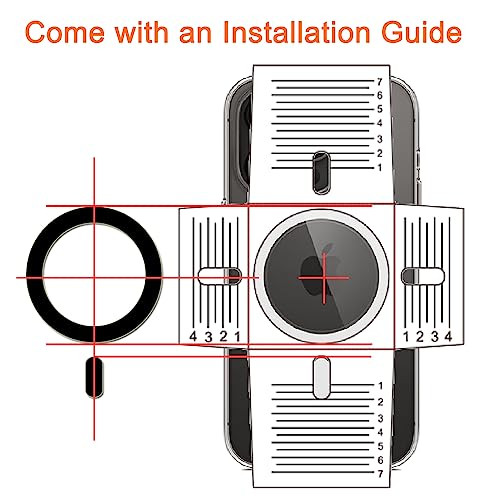 COJOC 3PCS for Magsafe Ring Sticker,Universal Magnetic Conversion Adapter Compatible with Wireless Charging Accessories for iPhone 17/Air/16/15/14 Se