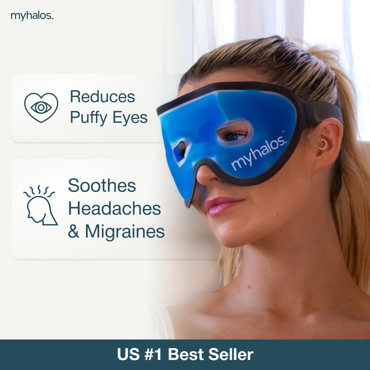 Cooling Eye Mask Reusable Gel Eye Mask Cold Pack Our Ice Eye Mask Soothes Puffy Eyes Dark Circles Relieve Your Headaches