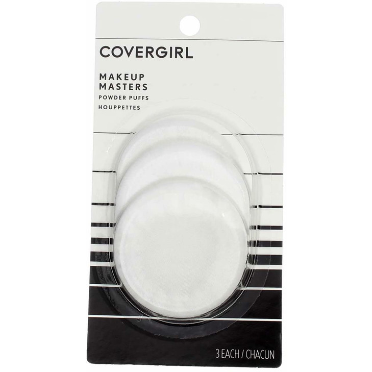 CoverGirl Makeup Masters Powder Puffs 3 ct 2 pk