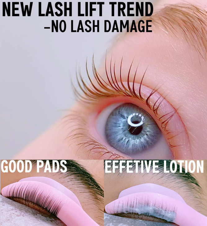 Lash Lift Kit Strong Eyelash Lifting 3 Minutes Brow Lamination At Home DIY Eyelash Perm Easily 10 ml Airless Pump More t
