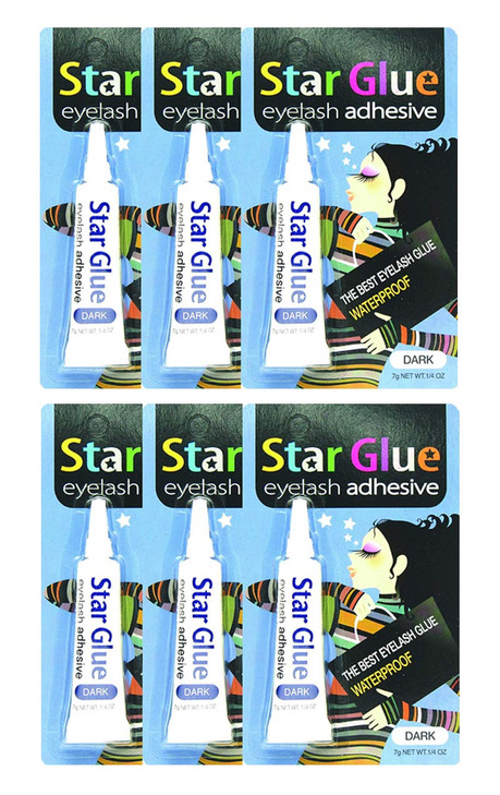 STAR GLUE SET 2 SETS 6 PCS DARK