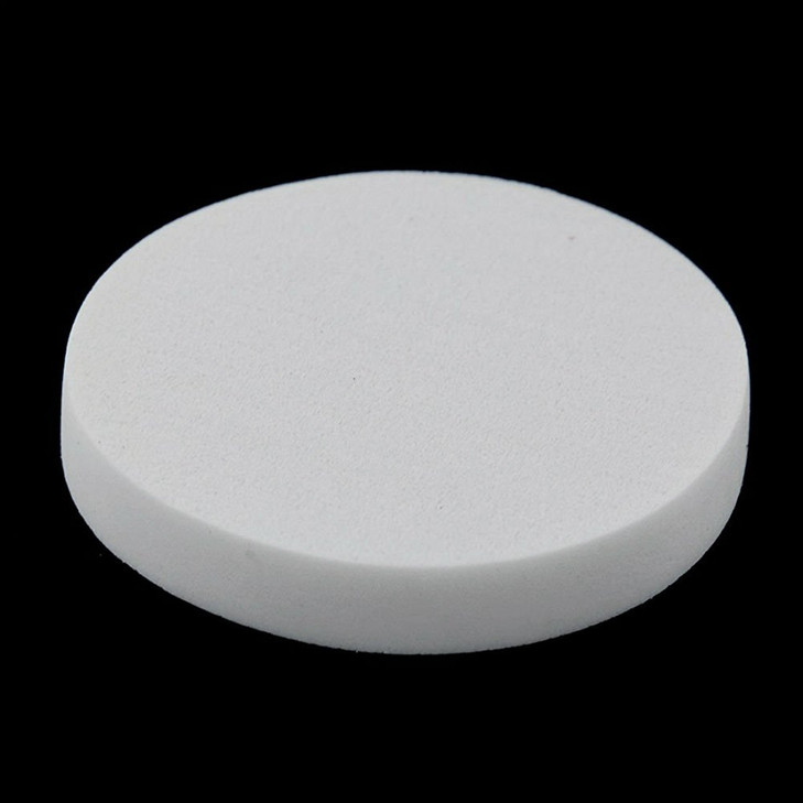 AKOAK 20pcs Round Make Up Facial Face Soft Sponge Cosmetic Puff Women Lady Beauty Makeup Foundation Powder Puff WHITE CO