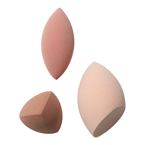 elf Total Sponge Set Multiuse Makeup Sponge Set For Flawless Blending Great For Powder Or Liquid Concealer Foundation Ve