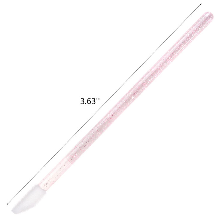 100 Disposable Lip Brushes Lipstick Applicator Lip Gloss Wands Pink Tbestmax
