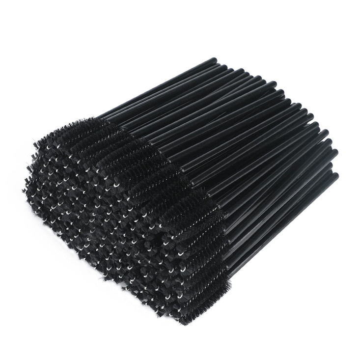 G2PLUS 300PCS Eyelash Brush Disposable Eyelash Mascara Brushes Wands Applicator Tools Makeup Brush Kits Eyelash Spoolies