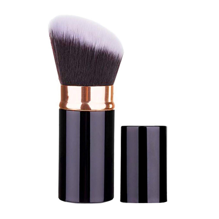 Retractable Foundation Brush Sinide Professional Kabuki Makeup Brush Best Blush Brush Travel Kit for Mineral PowderConto