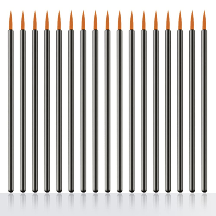 150Pcs Disposable Eyeliner Brush With Protective CapEyeliner Applicators Eyeliner Wands For Makeup