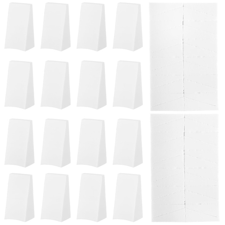Hedume 192 Count Cosmetic Wedges Makeup Sponge Blender LatexFree Makeup Wedge Great for Blending Foundation and Conceale