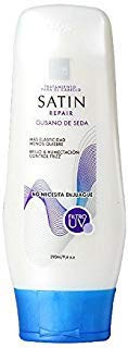 LMar Satin Hair Repair Treatment Silkworm Control Frizz UV Filter Tratamiento Para El Cabello Gusano de Seda Brillo y Hu