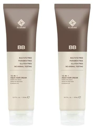 Elabore 2 Pack Hair BB BB Pour Cheveux 507floz 150ml