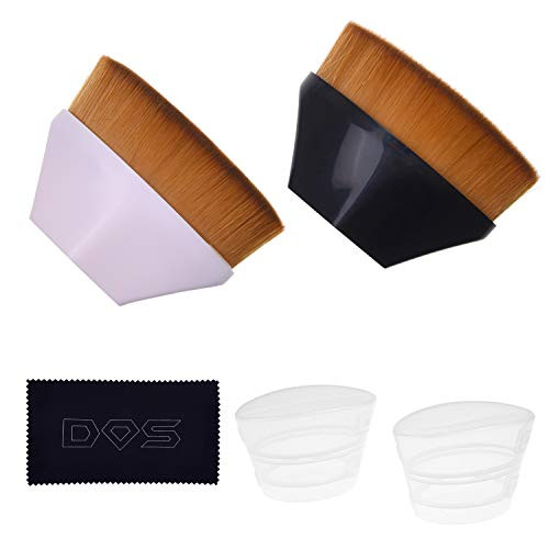 Diamond Shield Powder Foundation Brush Flat Top Kabuki Makeup Brush