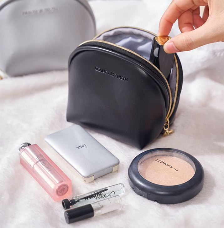 Eliaukly Small Makeup BagCute Cosmetic Bag Coin Purse Lipsticks Pouch with Zipper for Women Makeup Essentials Accessorie