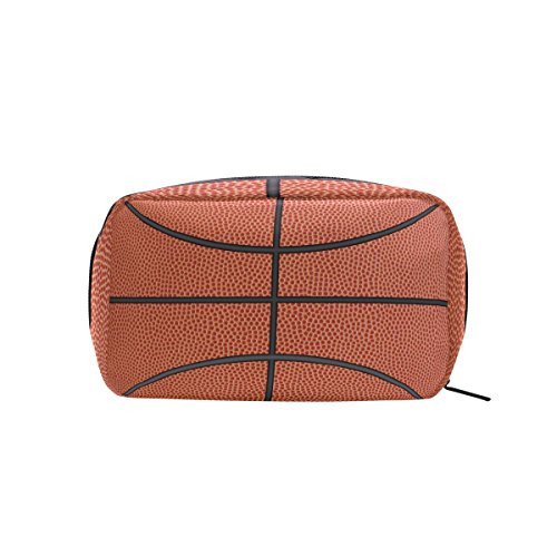 Makeup Bag Portable Travel Cosmetic Train Case Basketball Toiletry Bag Organizer Accessories Case Tools Case for Beauty