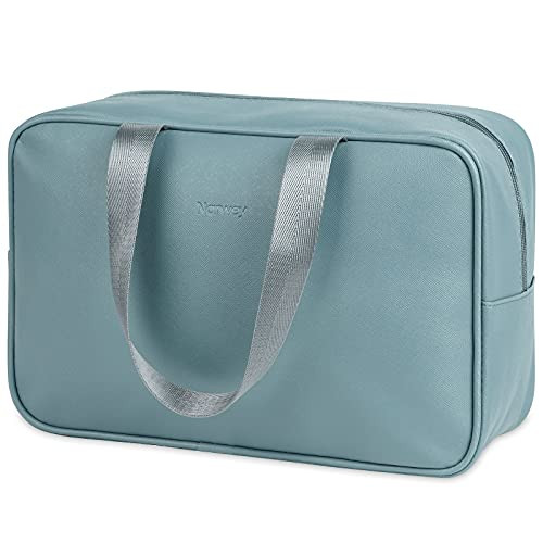 PU Leather Large Travel Toiletry Bag Women Toiletries Bag Skincare Bag Makeup Bag Organizer Make up bag Cosmetic Bag Med