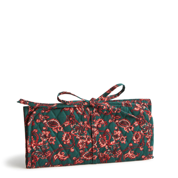 Vera Bradley Womens Premium Cotton Original Organizer Folio Victorian Vines One Size